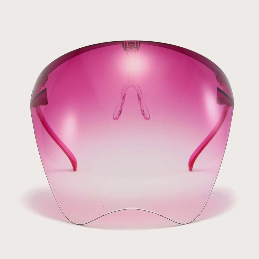 RED - VIOLET FACE SHIELD